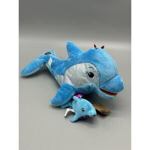 Girl Scouts Little Brownie Bakers Corral Dolphin Plush 14” W/ Keychain Clip